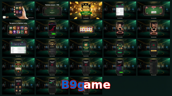 Main screen of B9game bet page for PK players