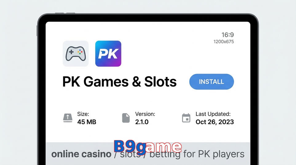 Game list for B9game gameapk section