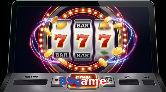 Main screen of B9game slots page for PK players